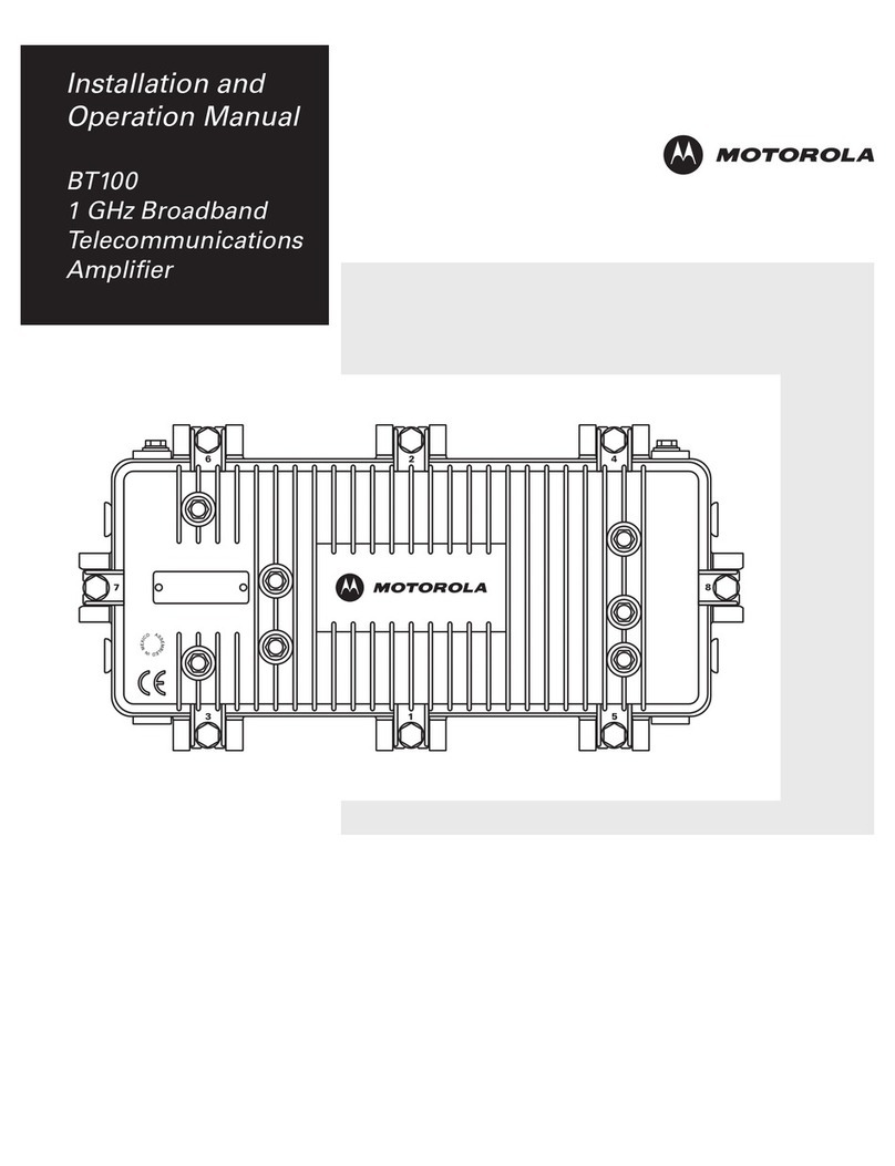 Motorola BT100 Manual de usuario