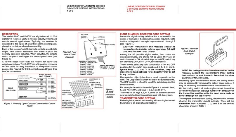 Linear D-8C Guía del administrador
