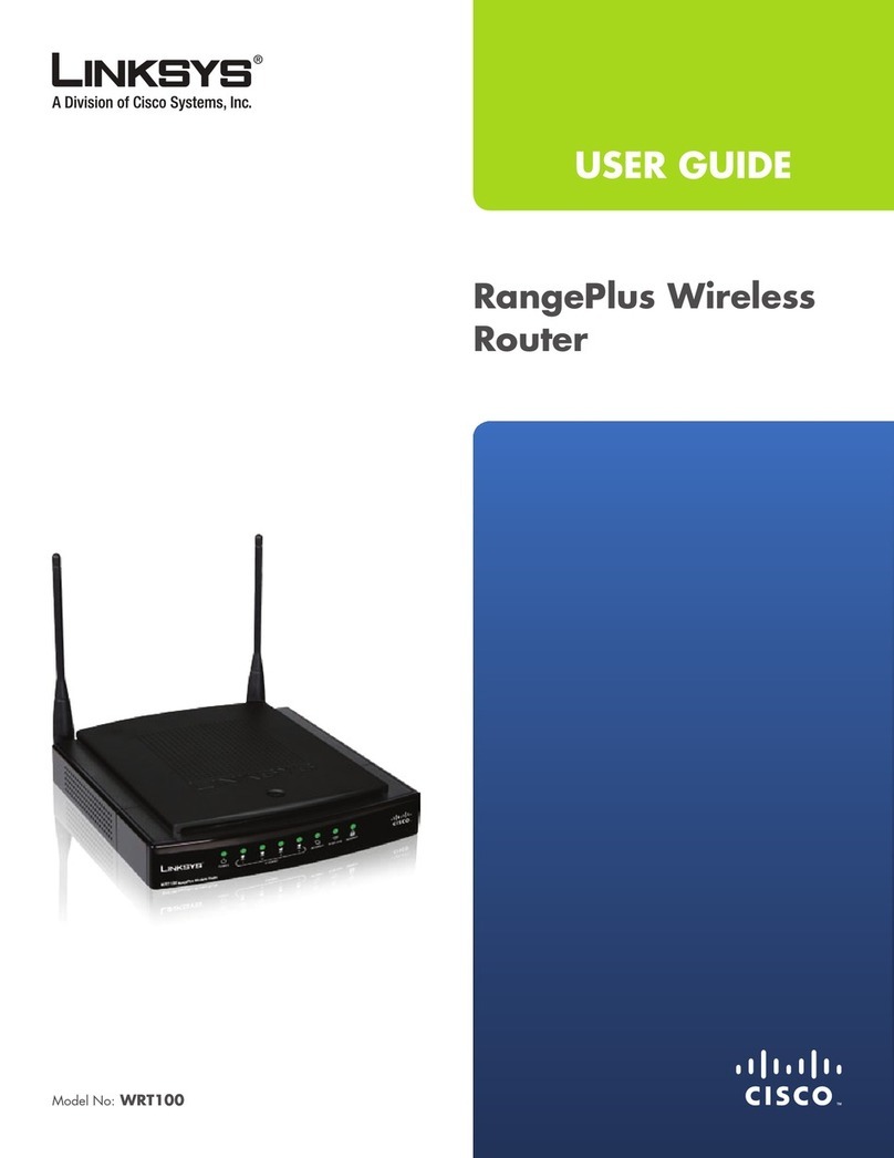 Linksys WRT100 - RangePlus Wireless Router Manual de usuario Linksys WRT100 - RangePlus Wireless Router Manual de usuario