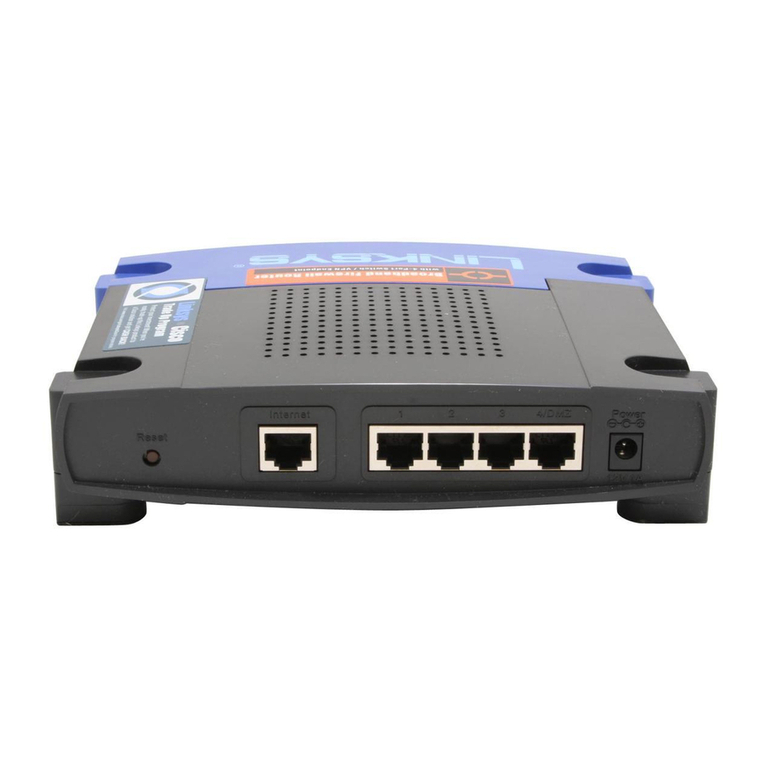 Linksys BEFSX41 - Instant Broadband EtherFast Cable/DSL Firewall... Manual de usuario