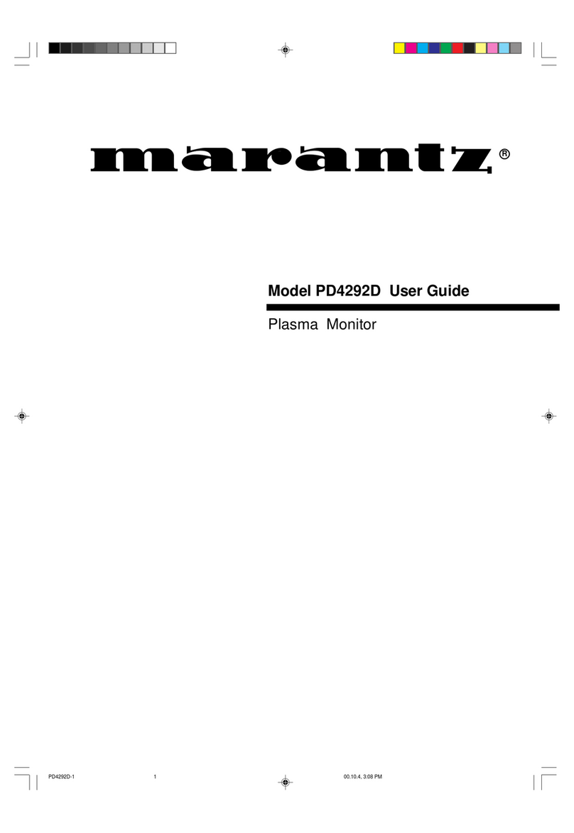 Marantz PD4292D Manual de usuario