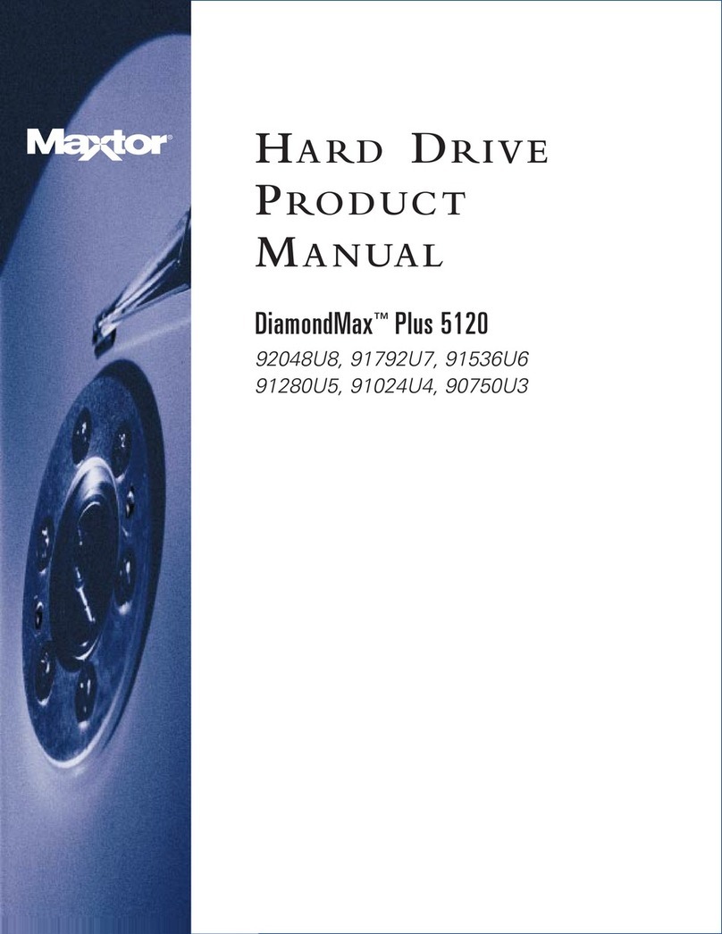 Maxtor DiamondMax Plus 5120 Manual de usuario Maxtor DiamondMax Plus 5120 Manual de usuario
