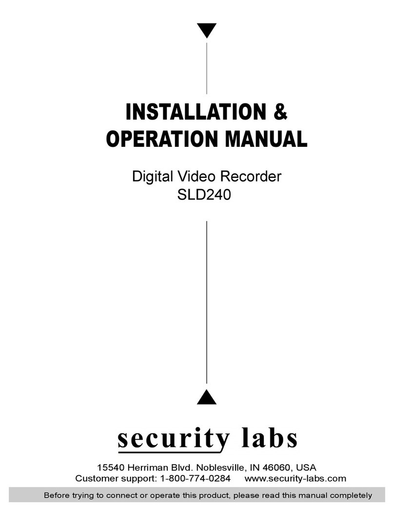 Security Labs SLD240 Manual de usuario