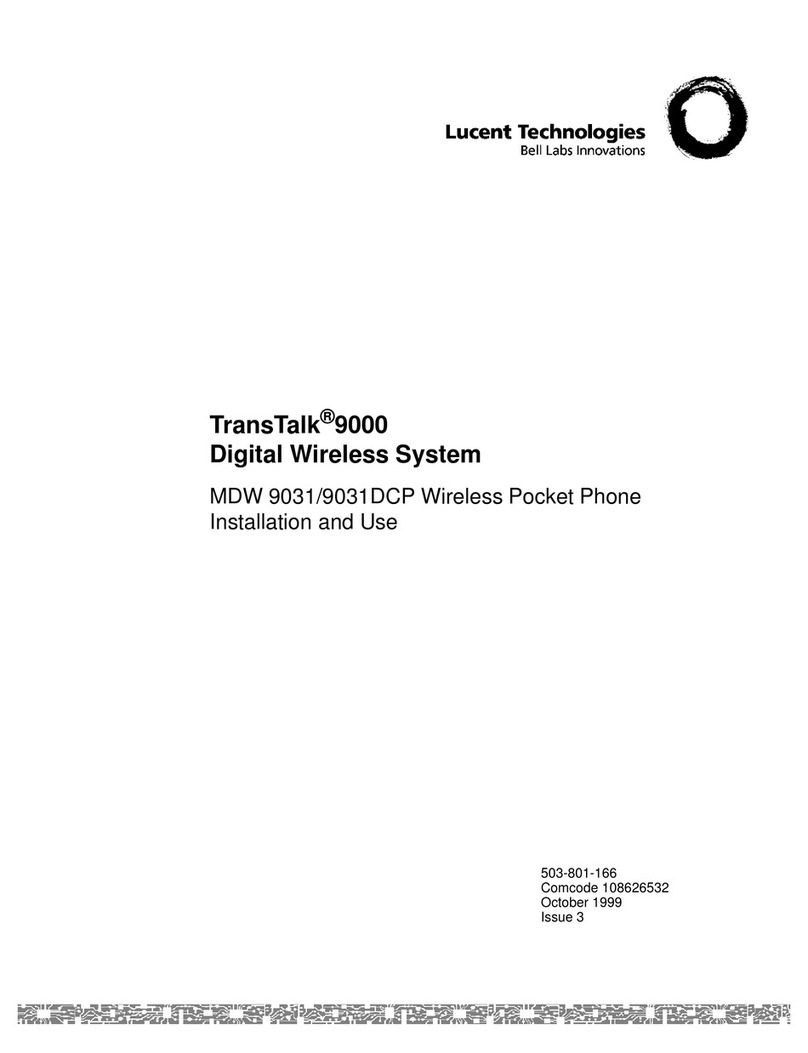 Lucent Technologies MDW 9031DCP Guía de inicio rápido