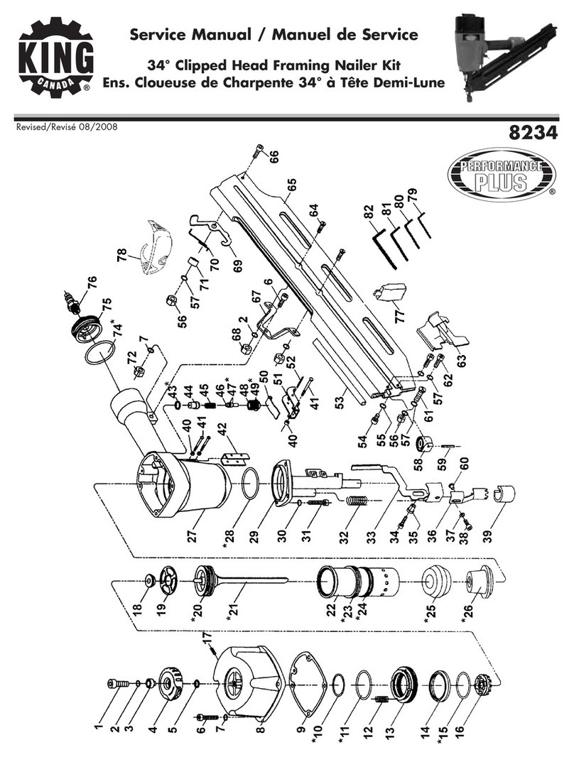 King Canada 8234 Manual de usuario King Canada 8234 Manual de usuario