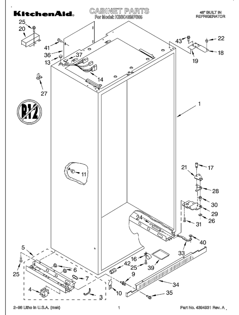KitchenAid KSSC48MFS05 Manual de usuario