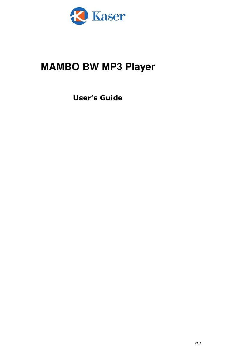 Kaser BW Manual de usuario