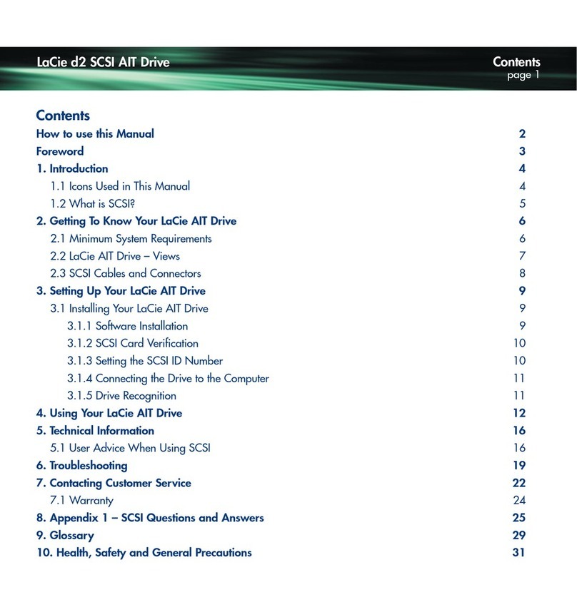 LaCie D2 BLU-RAY XL Manual de usuario