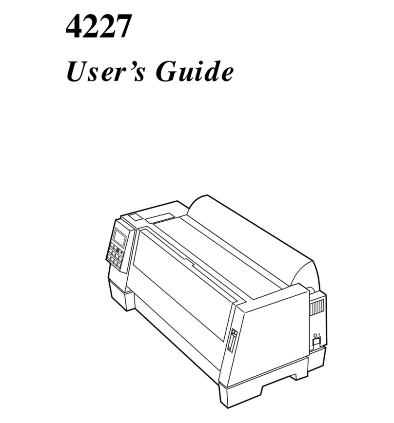 Lexmark 4227 - Forms Printer B/W Dot-matrix Manual de usuario