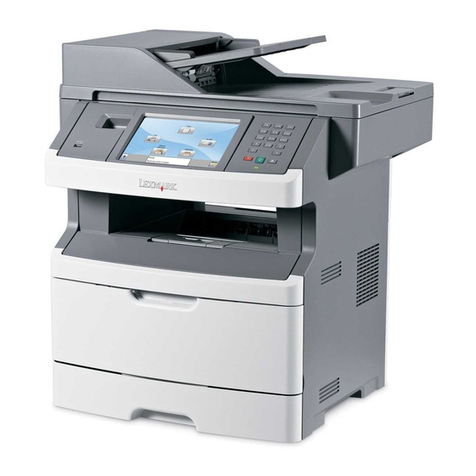 Lexmark X46X Series Manual de usuario
