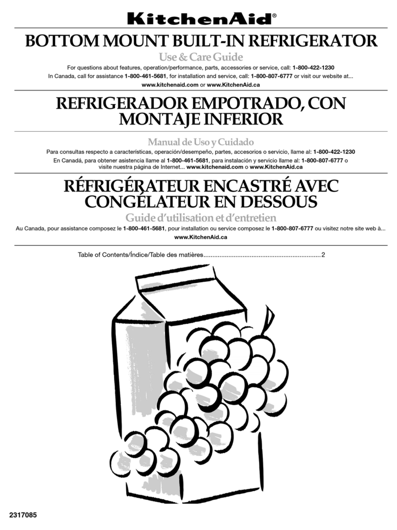 KitchenAid WF-LC400V Manual de usuario