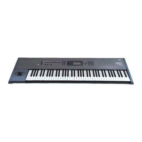 Korg N264 - 76 Manual de usuario