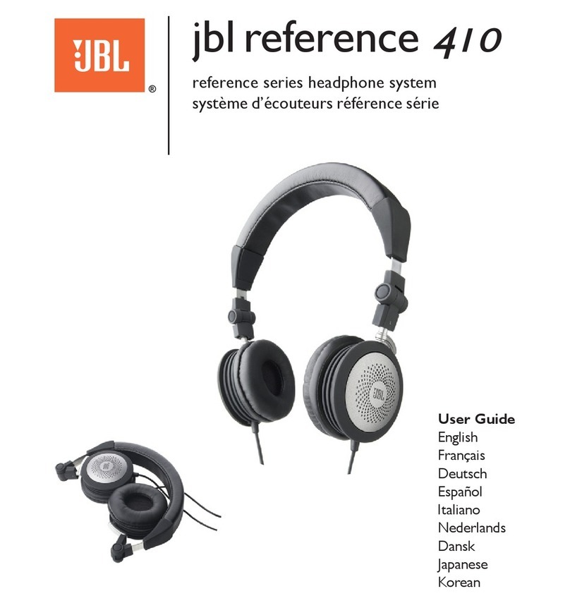 JBL Reference 410 Manual de usuario