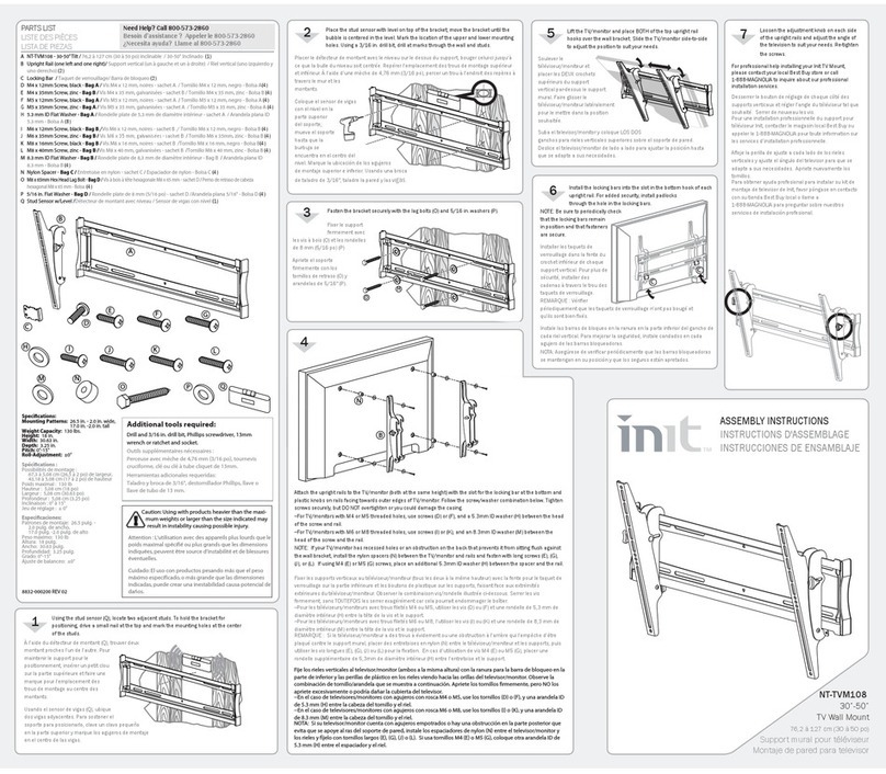 Init NT-TVM108 Manual de usuario Init NT-TVM108 Manual de usuario