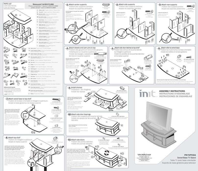 Init PR-TVPF004 Manual de usuario Init PR-TVPF004 Manual de usuario