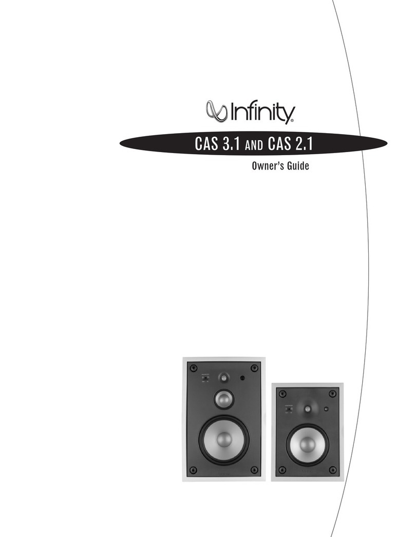 Infinity CAS 3.1 Manual de usuario Infinity CAS 3.1 Manual de usuario