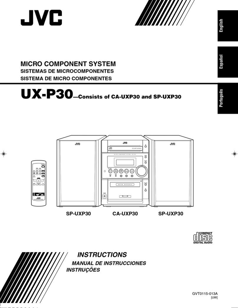 JVC UX-P30 Manual de usuario