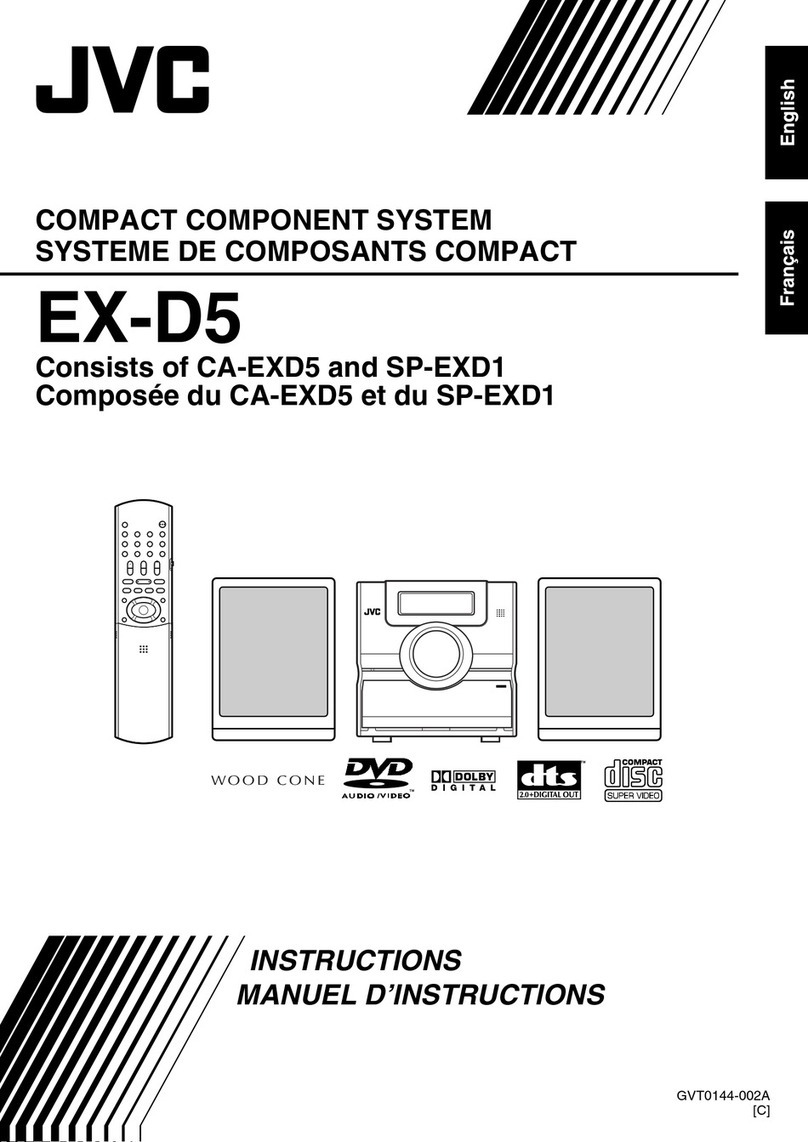 JVC CA-EXD5 Manual de usuario