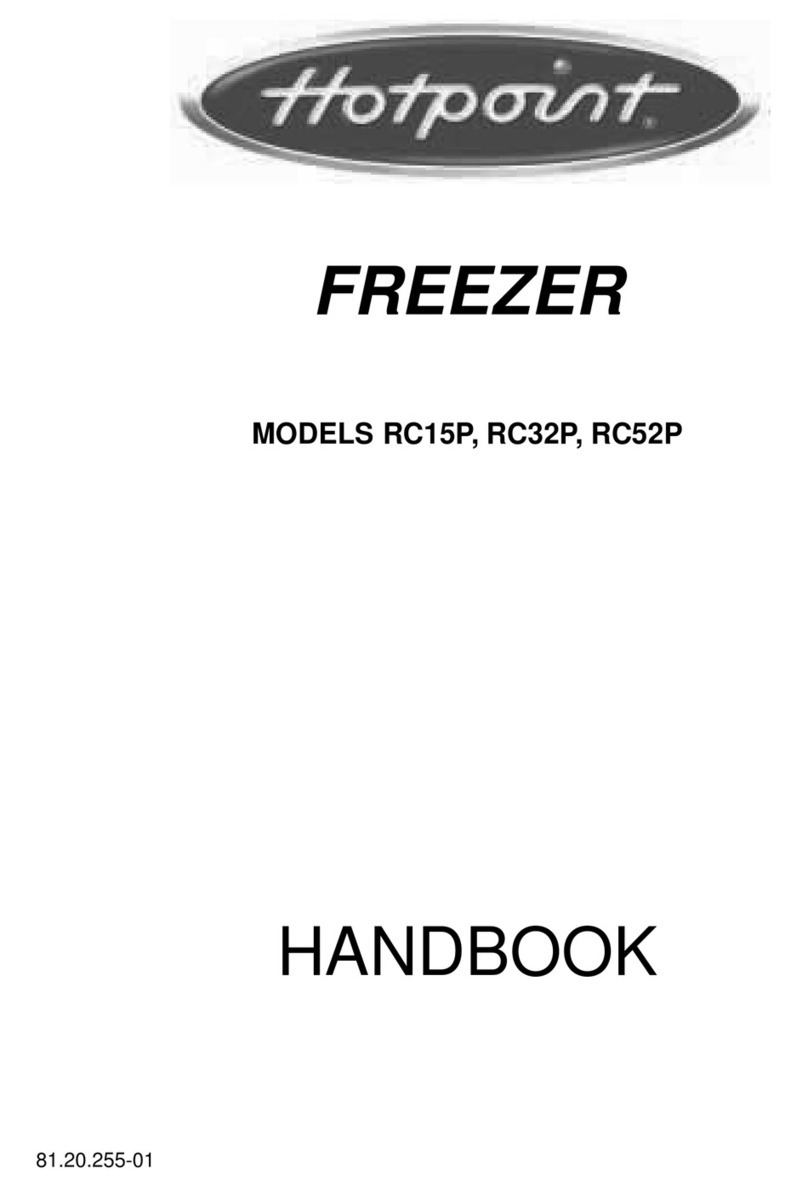 Hotpoint RC15P Manual de usuario