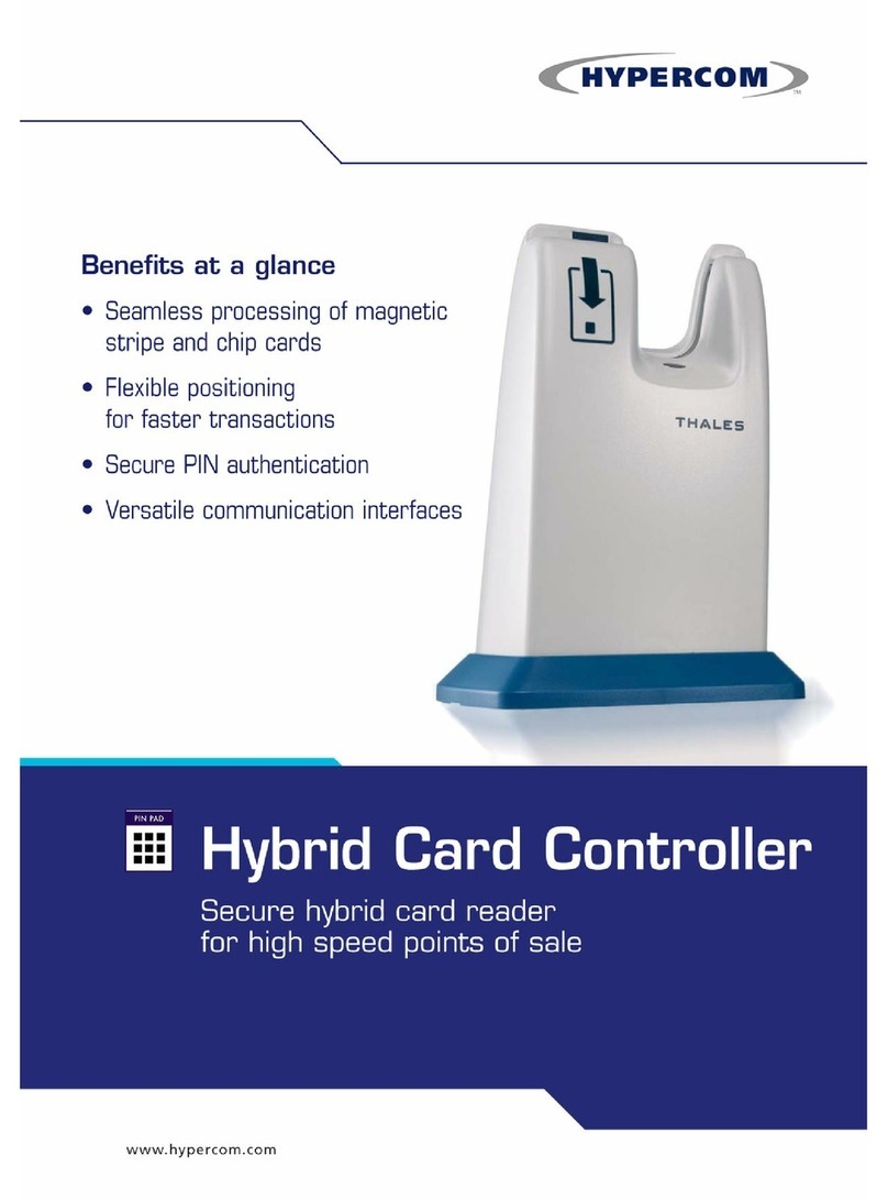 Hypercom Thales Manual de usuario