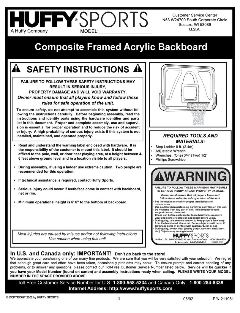 Huffy 2002 Manual de usuario