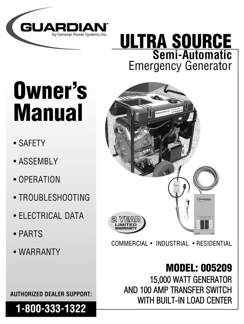 Generac Power Systems 5209 Manual de usuario