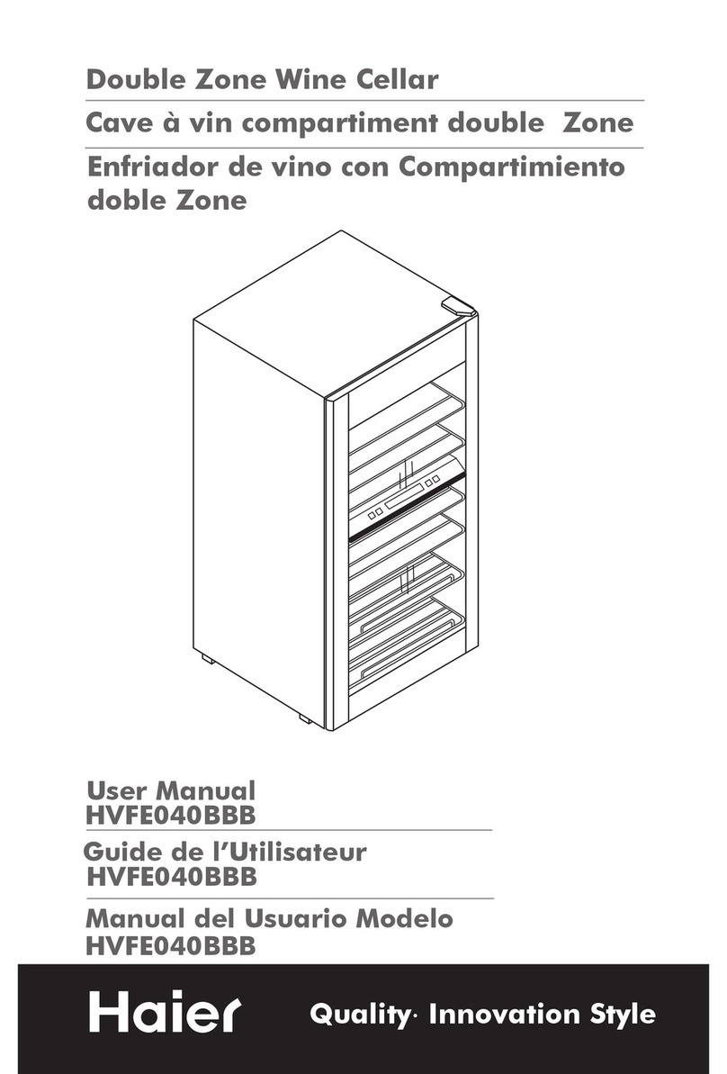 Haier HVFE040BBB Manual de usuario Haier HVFE040BBB Manual de usuario