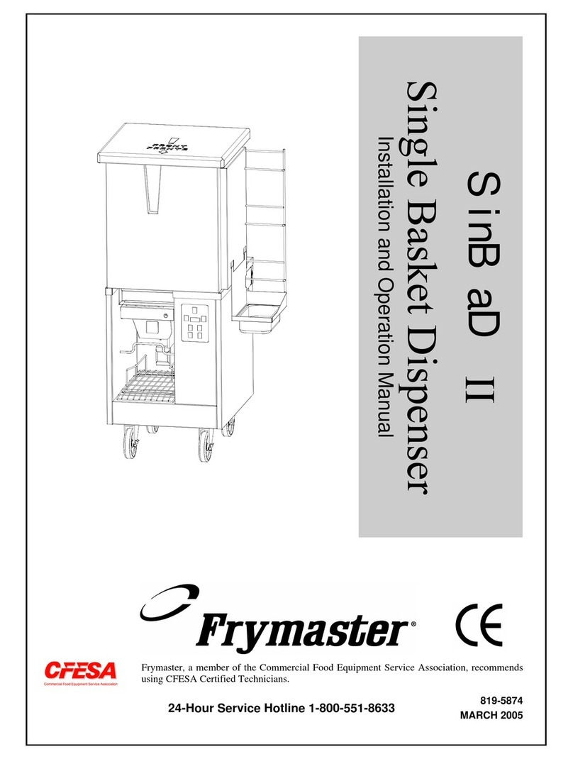 Frymaster SINBAD II Manual de usuario