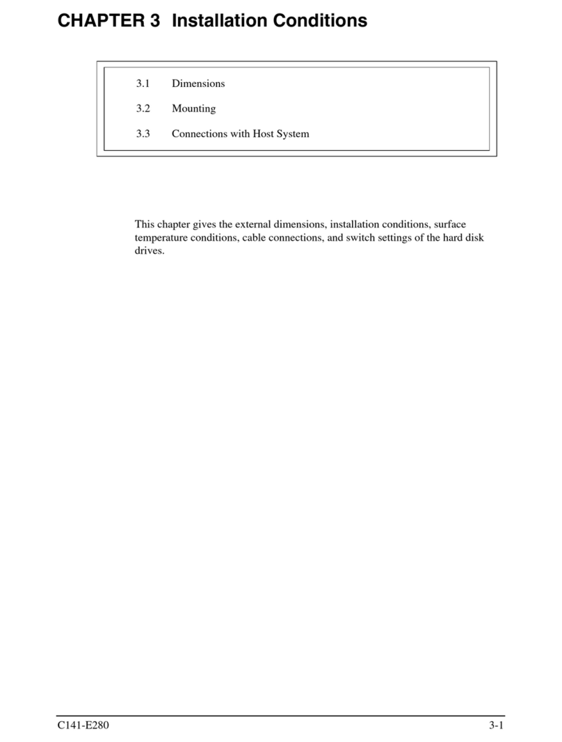 Fujitsu C141-E280 Manual de usuario Fujitsu C141-E280 Manual de usuario