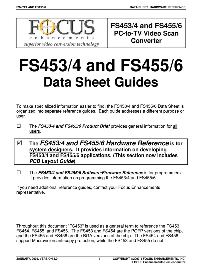 foc.us FS453 Manual de usuario