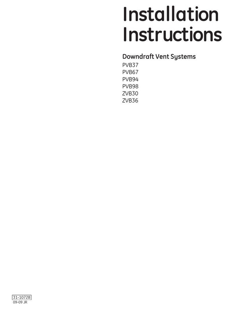 GE PVB37 Manual de usuario