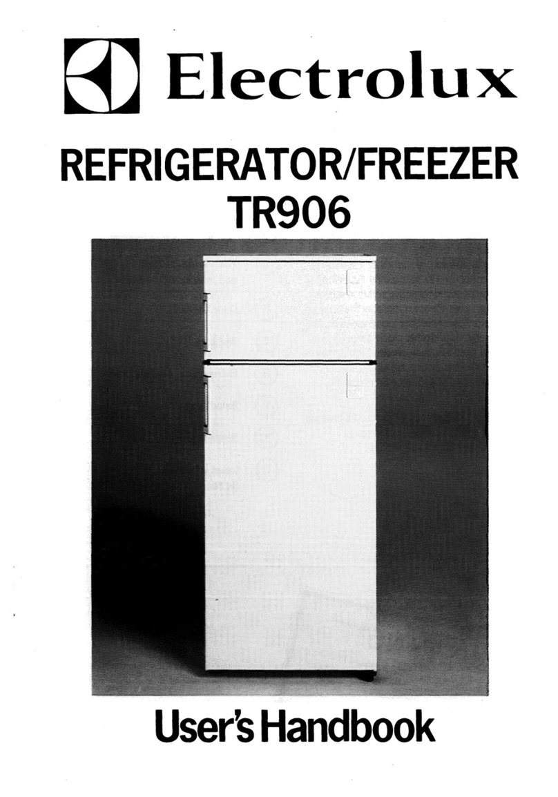 Electrolux TR906 Manual de instrucciones