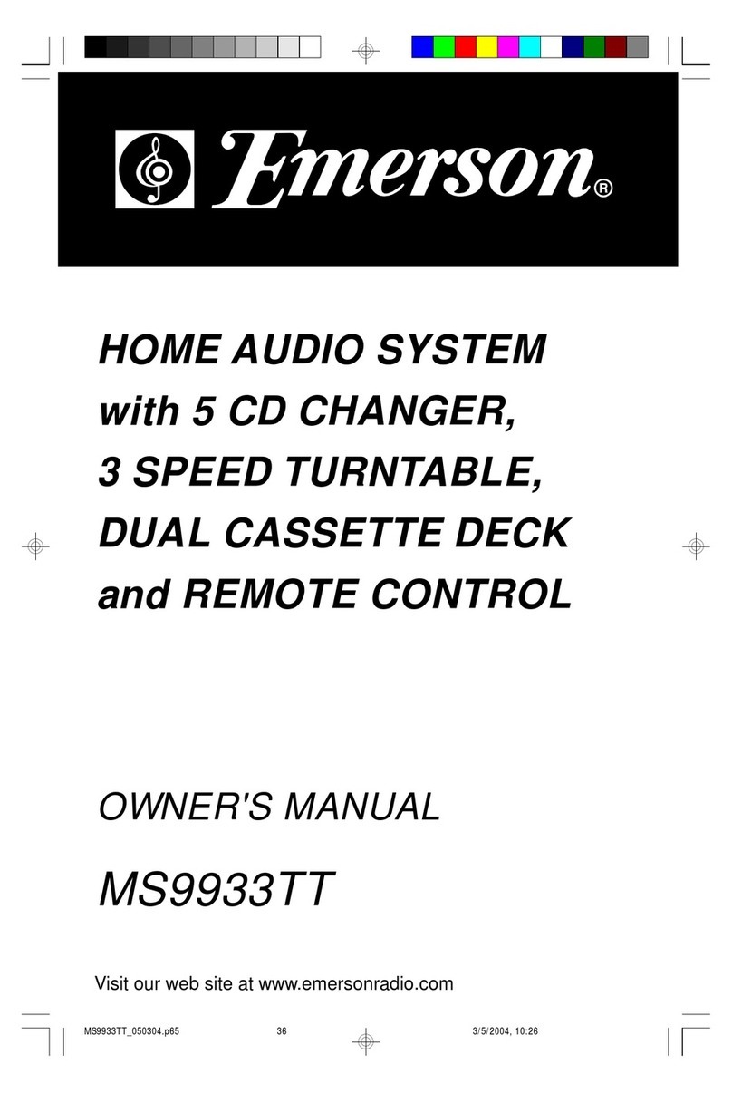 Emerson MS9933TT Manual de usuario