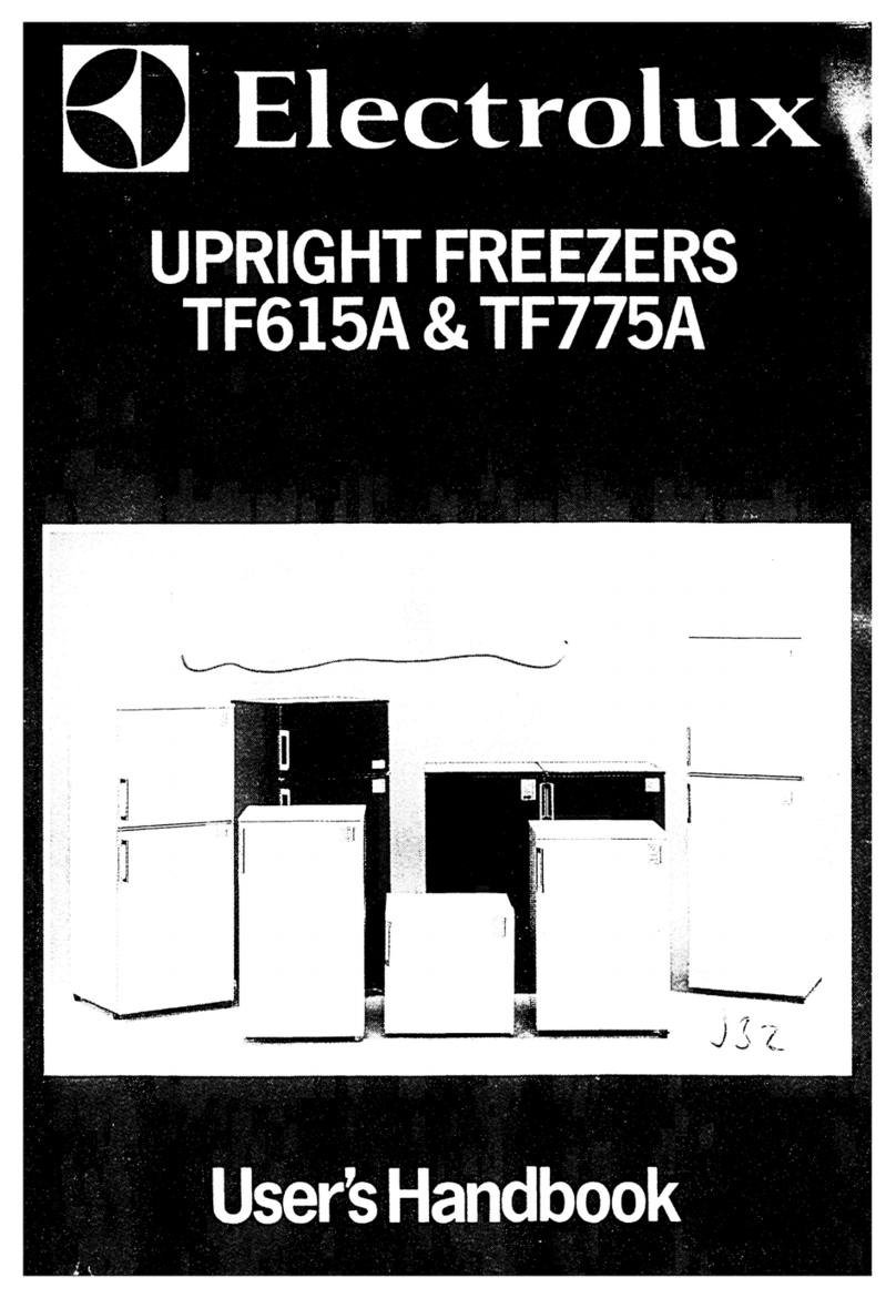 Electrolux TF615A Manual de instrucciones Electrolux TF615A Manual de instrucciones