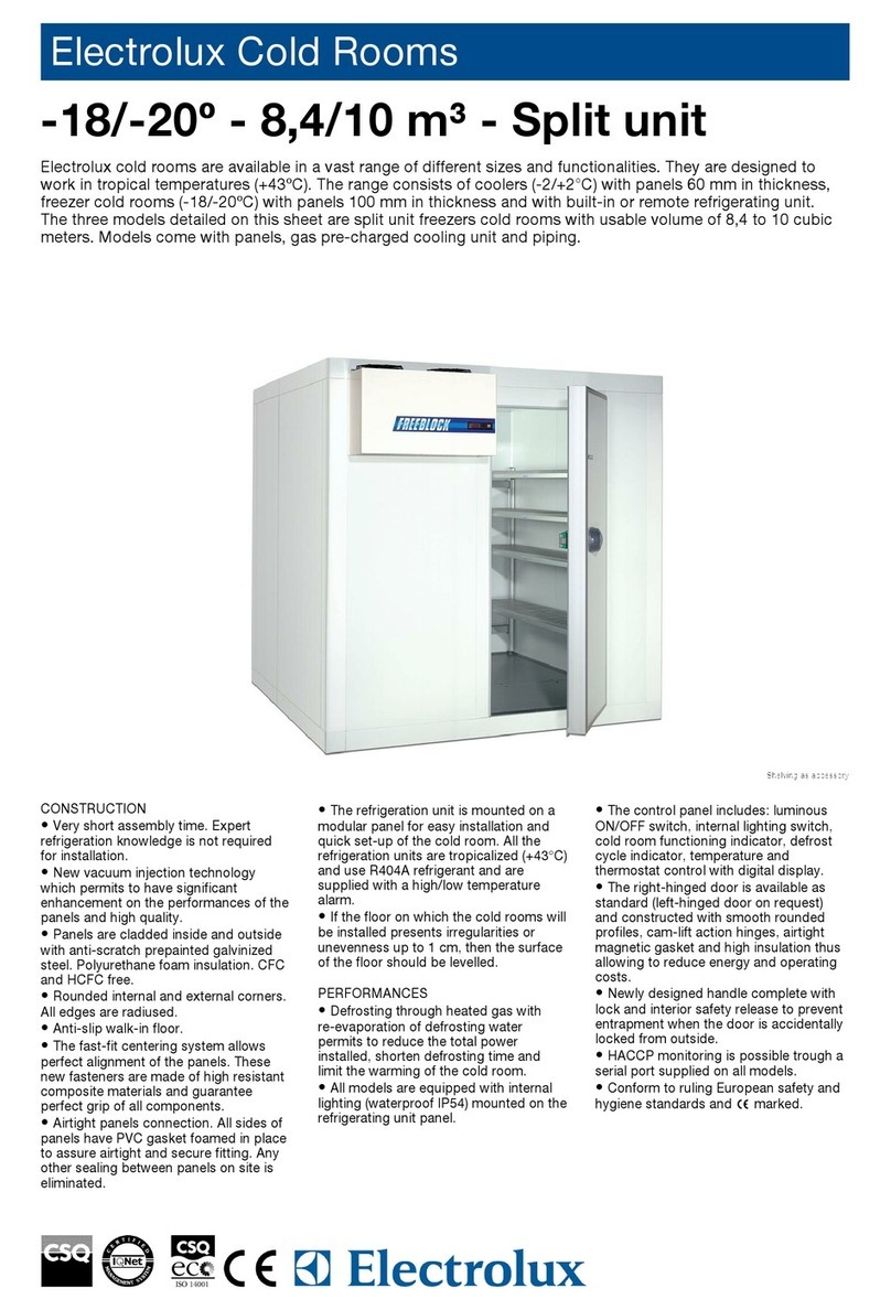 Electrolux 102318 Manual de usuario