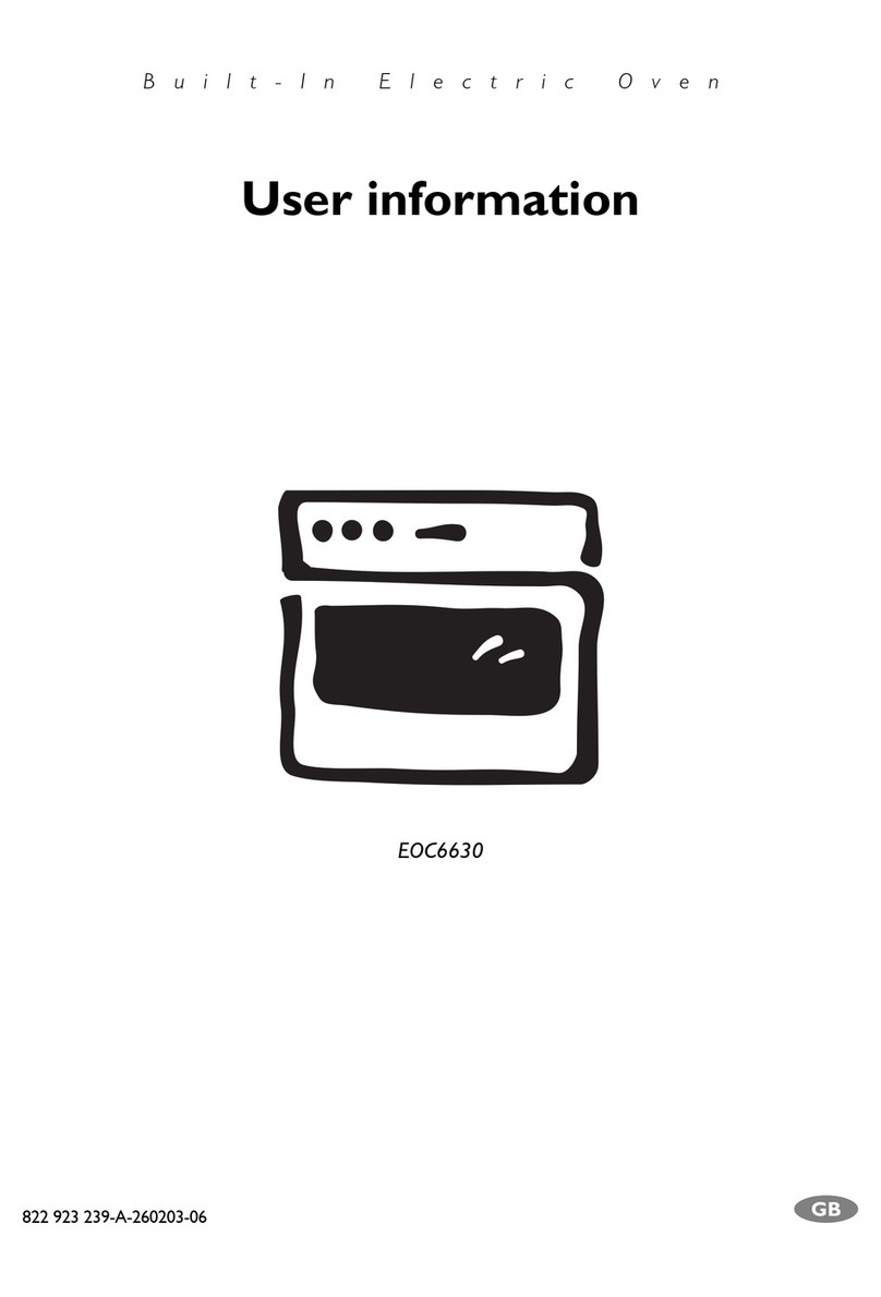 Electrolux EOC6630 Manual de operación