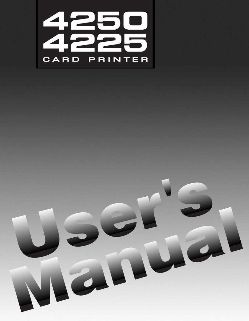FARGO electronics Card Printer Manual de usuario
