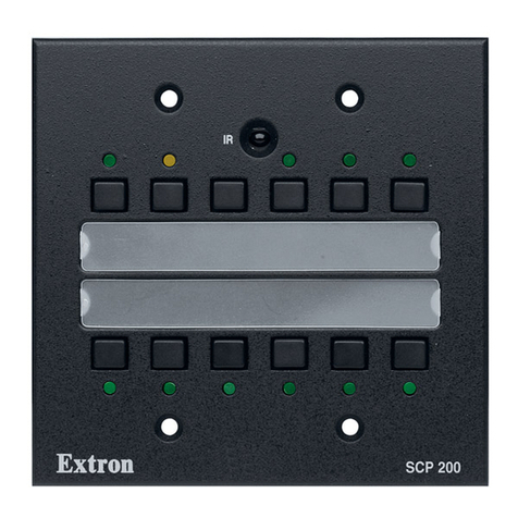 Extron electronics SCP 200 Manual de usuario
