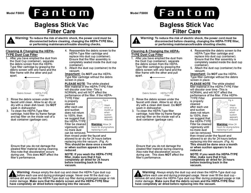 Fantom FS800 Manual de usuario