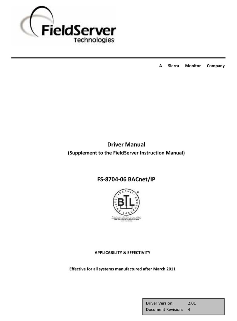 FieldServer FS-8704-06 Nota de publicación
