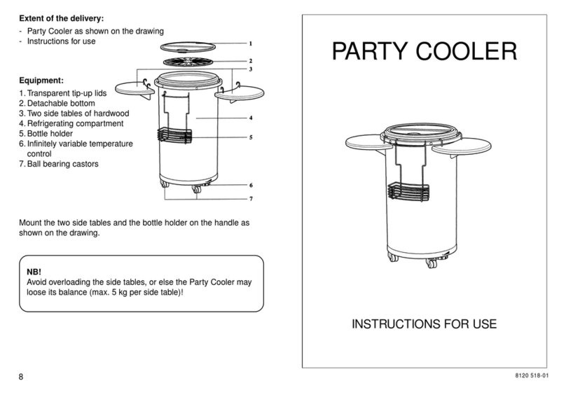 Equator Party Cooler none Manual de usuario