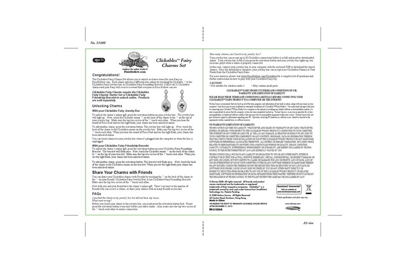 Techno Source Clickables 21500 Manual de usuario