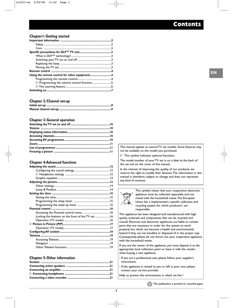 THOMSON ITC251 Manual de usuario