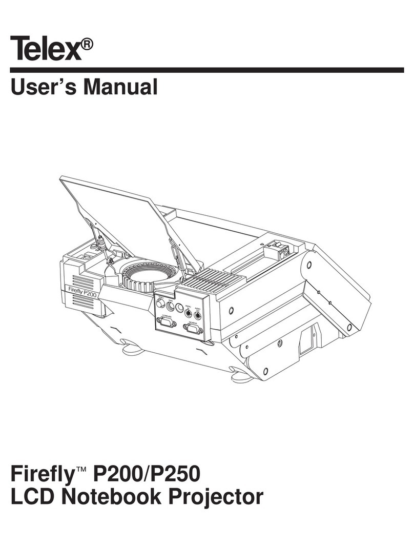 Telex Firefly P200 Manual de usuario