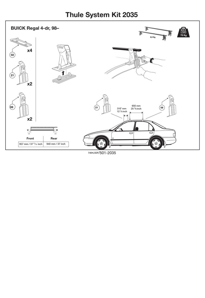 Thule 2035 Manual de usuario