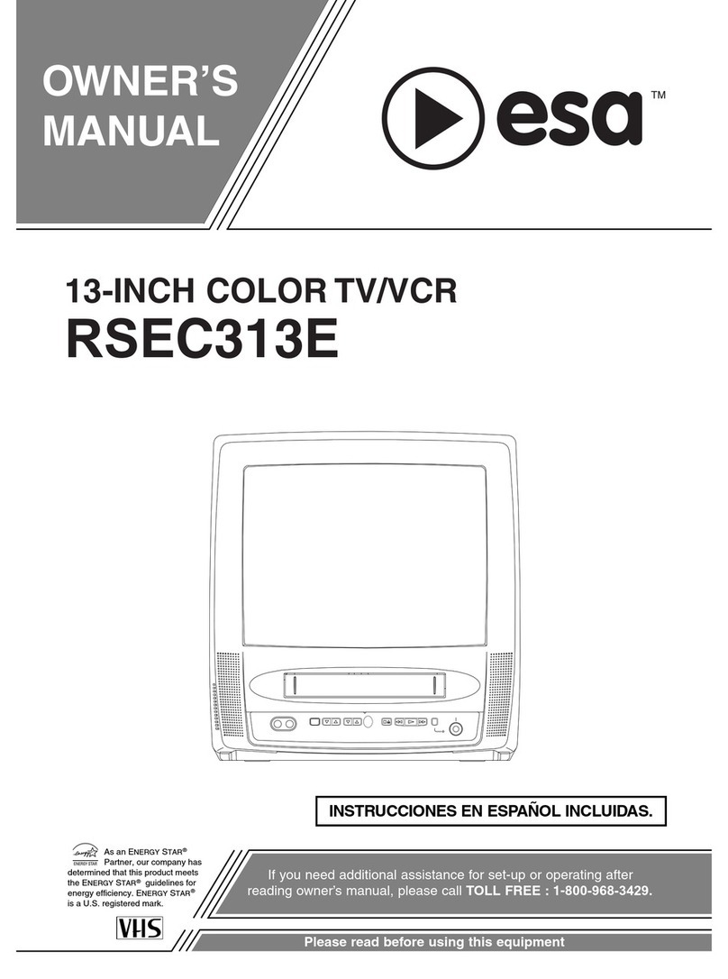 Sylvania RSEC313E Manual de usuario