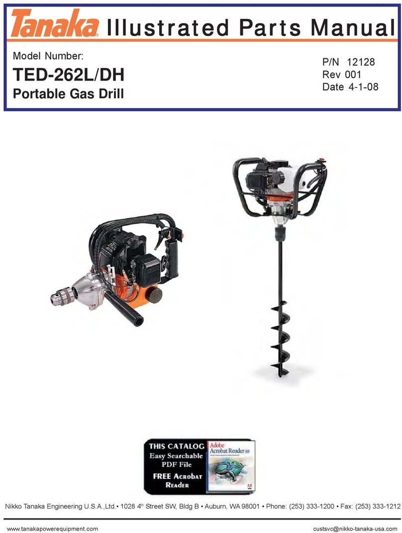 Tanaka TED-262L Guía de configuración