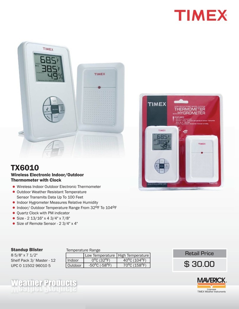 Timex TX6010 Manual de usuario Timex TX6010 Manual de usuario