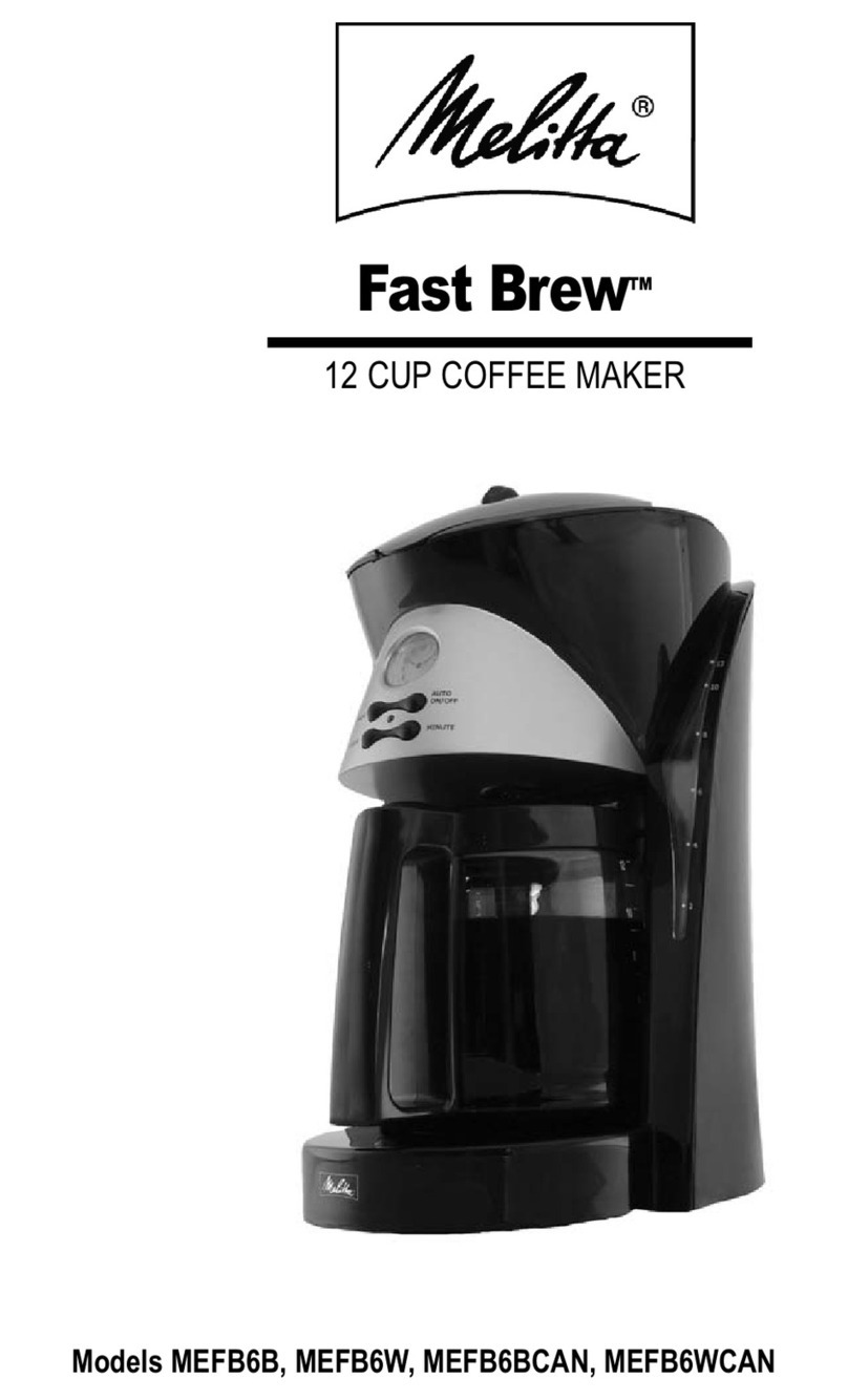 Melitta MEFB6B Manual de usuario