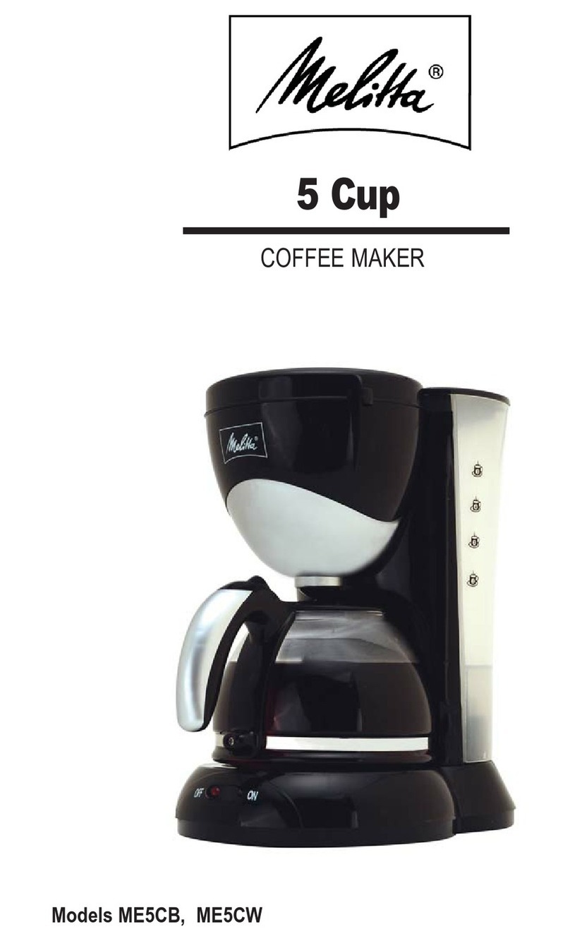 Melitta ME5CB Manual de usuario